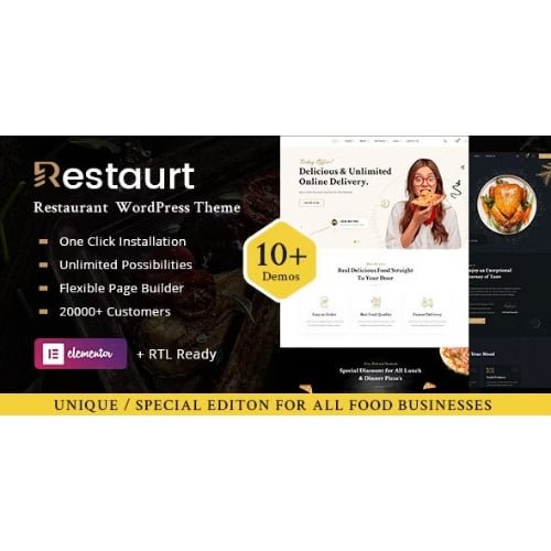 Restaurt Restaurant WordPress Theme