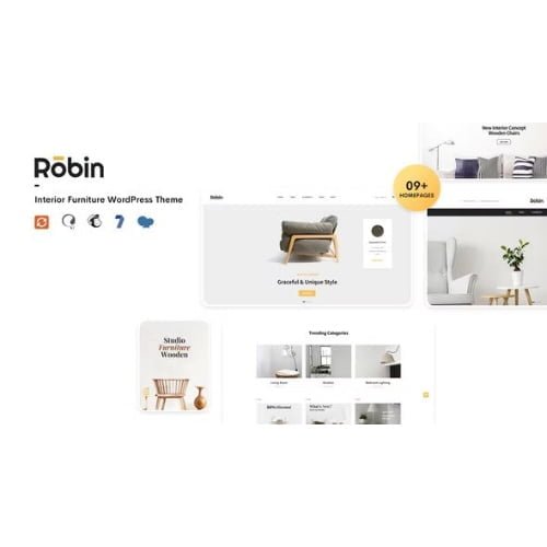 Robin Furniture Shop WooCommerce WordPress Theme