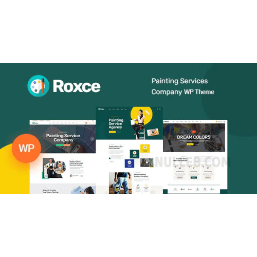 Roxce Painting Services WordPress Theme RTL