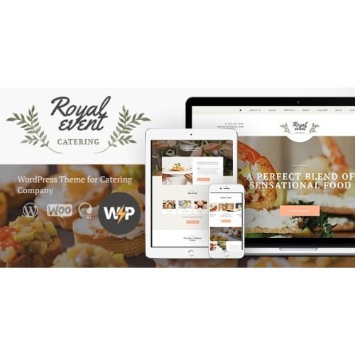 Royal Event A Wedding Planner Catering Company WordPress Theme Elementor