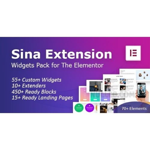 SEFE Sina Extension for Elementor