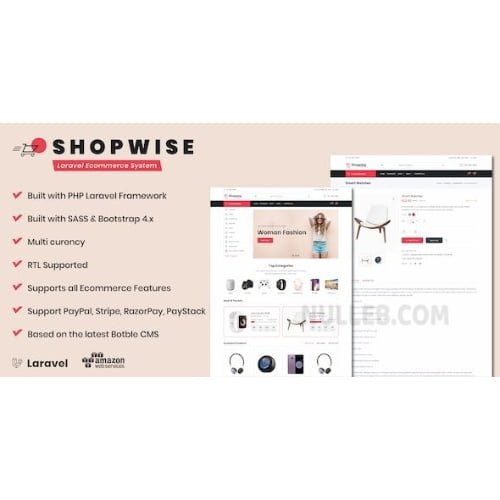 Shopwise Laravel Ecommerce System