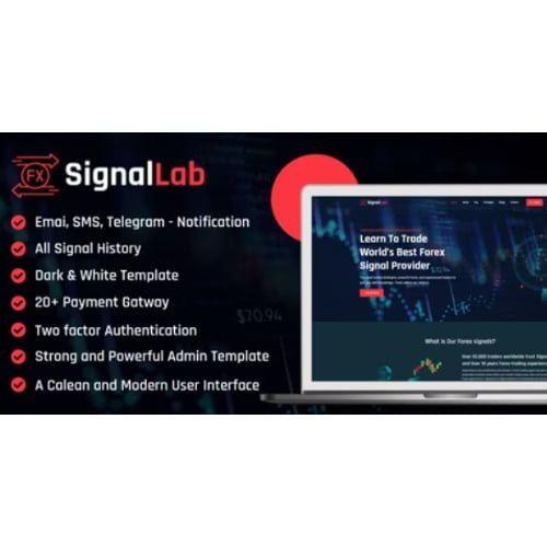 SignalLab Nulled Forex And Crypto Trading Signal Platform Free 1