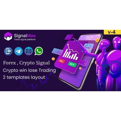 SignalMax Trading Forex Crypto Signal Notifier Subscription based Platform Free Download 1