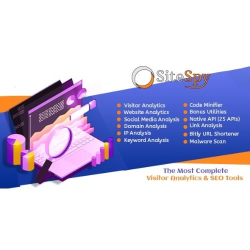 SiteSpy The Most Complete Visitor Analytics SEO Tools Nulled