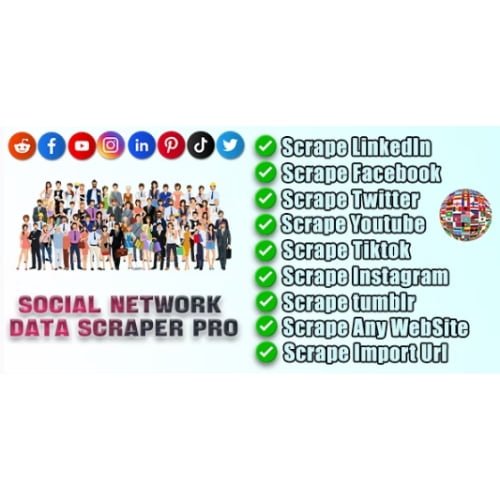 Social Network Data Scraper Pro Free Download 1