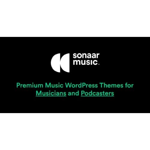 Sonaar Music – Premium Music WordPress Themes for Musicians and Podcasters