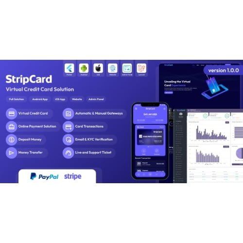 StripCard Virtual Credit Card Solution Nulled