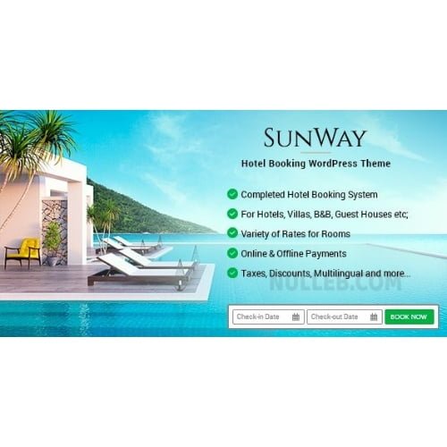 Sunway Hotel Booking WordPress Theme