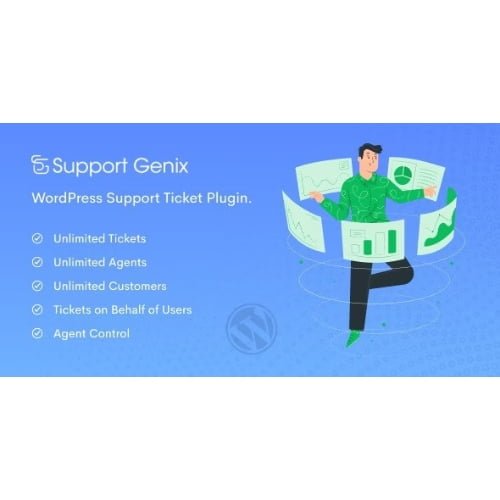 Support Genix – WordPress Support Ticket Plugin