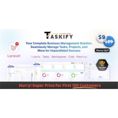 Taskify Project Management Task Management Productivity Tool