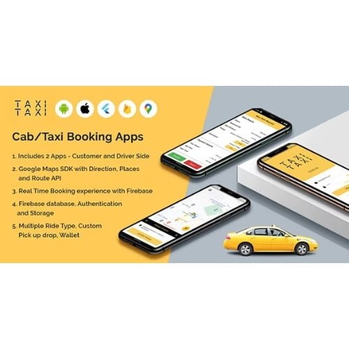 Taxi Taxi Flutter Cab Taxi Booking Apps Free Download 1