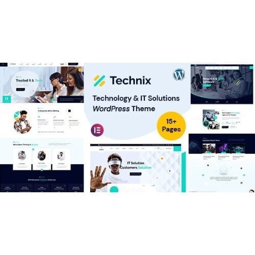 Technix Technology IT Solutions WordPress Theme