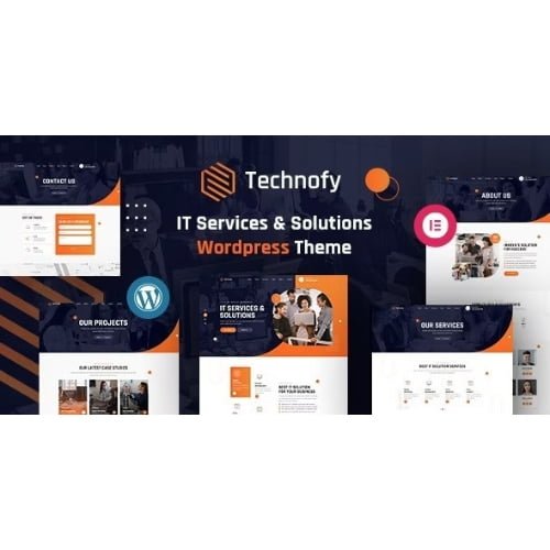 Technofy IT Services Solutions WordPress Theme