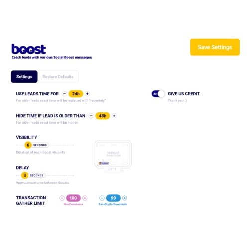 The Boost Plugin