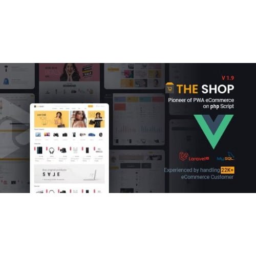The Shop PWA eCommerce cms