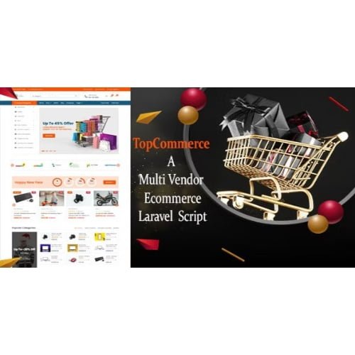 TopCommerce Laravel Multi Vendor eCommerce Script