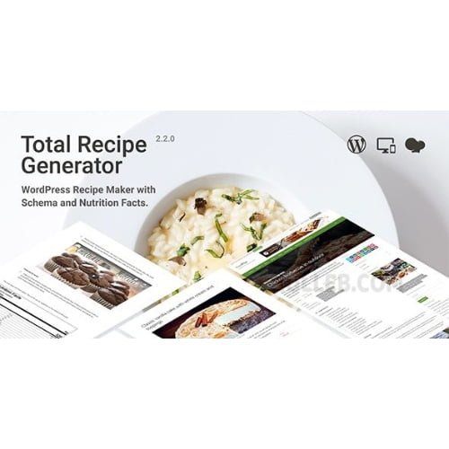 Total Recipe Generator WordPress Recipe Maker with Schema and Nutrition Facts