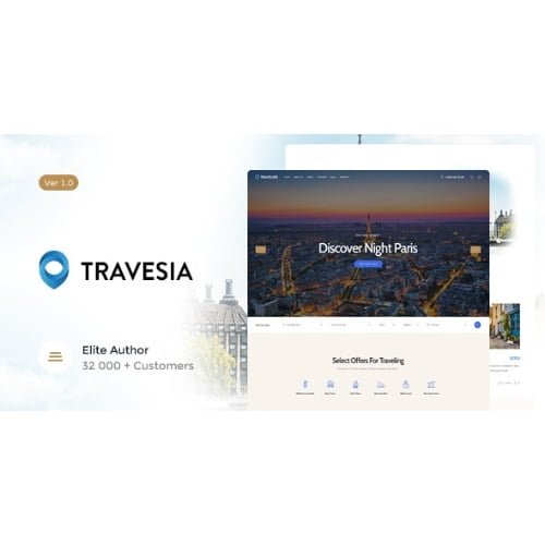 Travesia A Travel Agency and Booking WordPress Theme Nulled