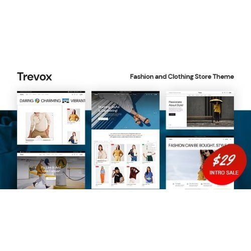 Trevox Fashion and Clothing Store Theme