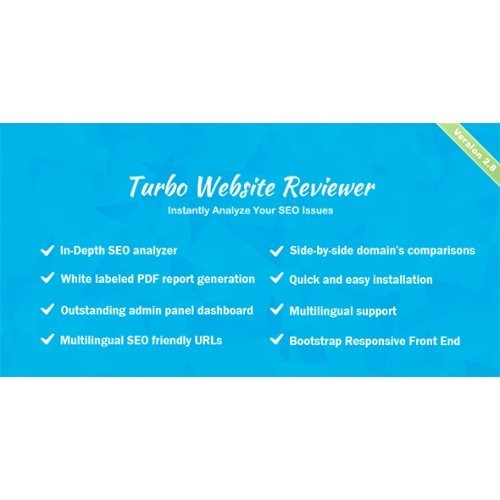 Turbo Website Reviewer In depth SEO Analysis Tool Nulled