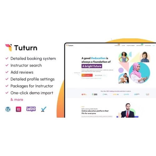Tuturn Online tuition and tutor marketplace WordPress Plugin