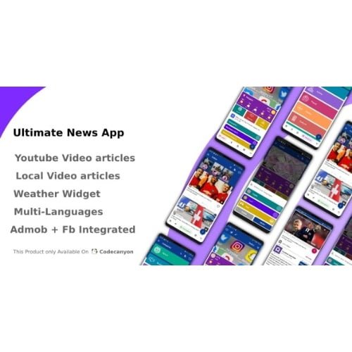 Ultimate News App Nulled