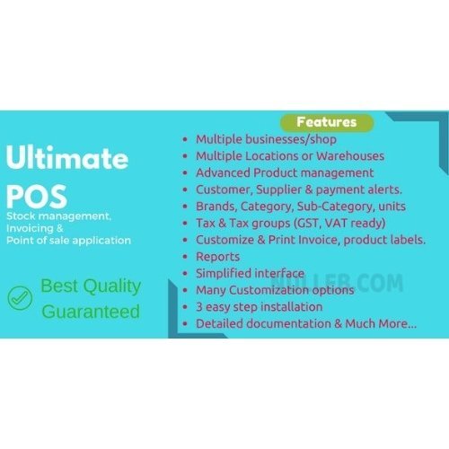 Ultimate POS Best Advanced Stock Management Point of Sale Invoicing application