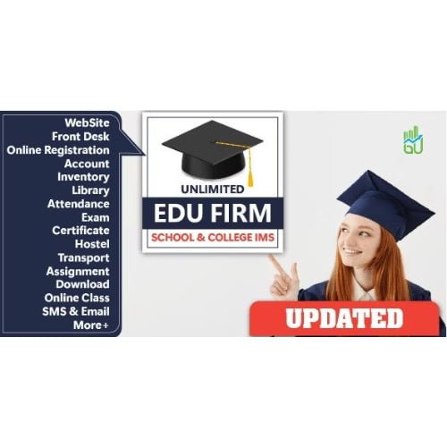 Unlimited Edu Firm School College Information Management System