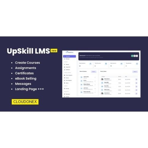 UpSkill LMS Learning Management System Nulled