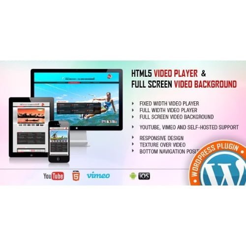 Video Player FullScreen Video Background WP Plugin