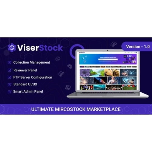 ViserStock Ultimate Microstock Marketplace by ViserLab Nulled
