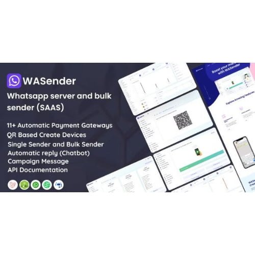 WASender Whatsapp server and bulk sender SAAS