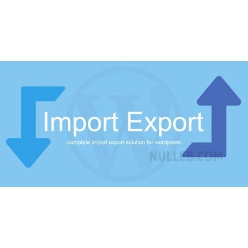 WP Import Export