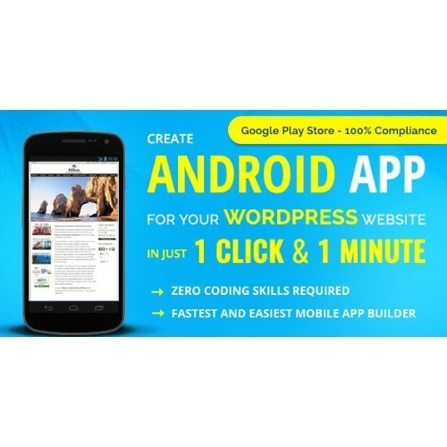 Wapppress builds Android Mobile App for any WordPress website Nulled