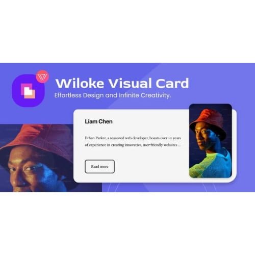 Wiloke Visual Card Elementor