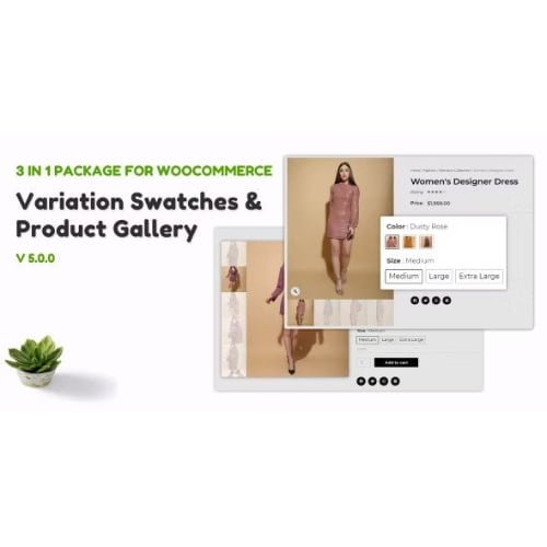 WooCommerce Variation Swatches Product Gallery