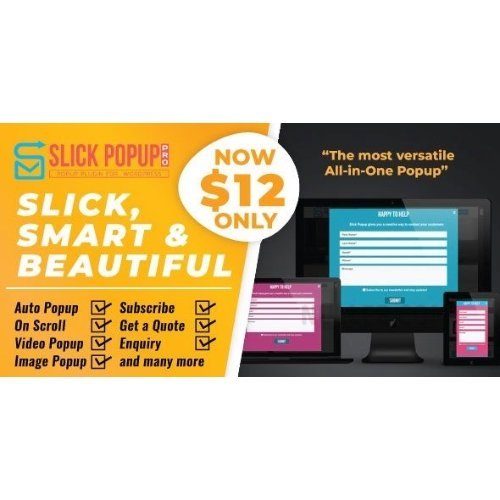 WordPress Popup Plugin Slick Popup Pro