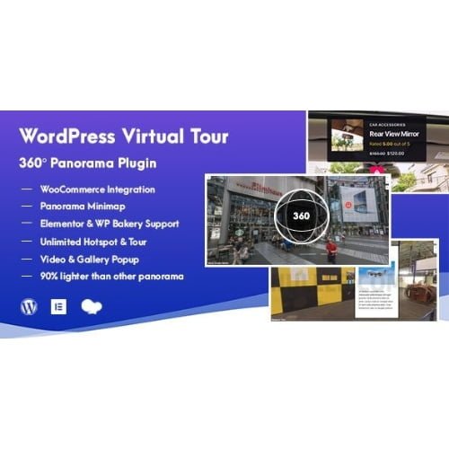 WordPress Virtual Tour 360 Panorama Plugin