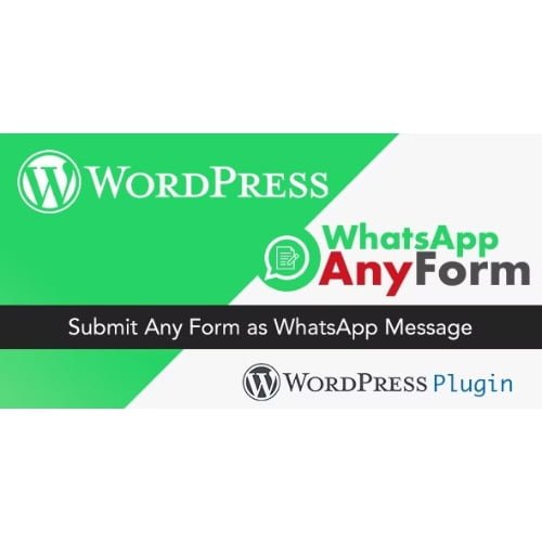WordPress WhatsApp AnyForm Plugin Submit Any Form as WhatsApp Message WordPress Plugin