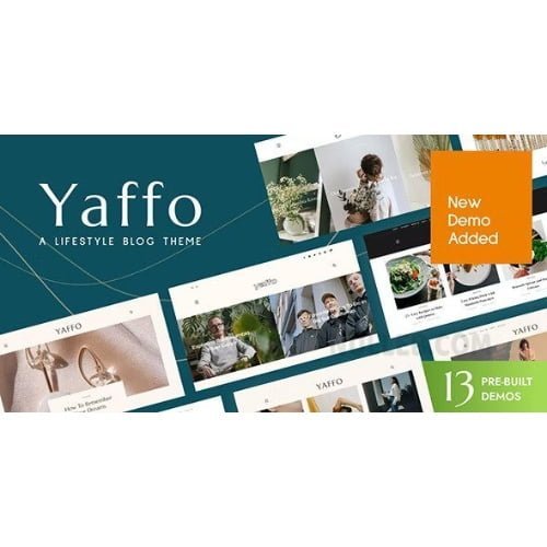 Yaffo A Lifestyle Personal Blog WordPress Theme