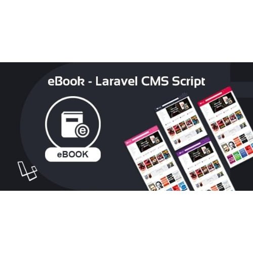 eBook Laravel CMS System Nulled 1