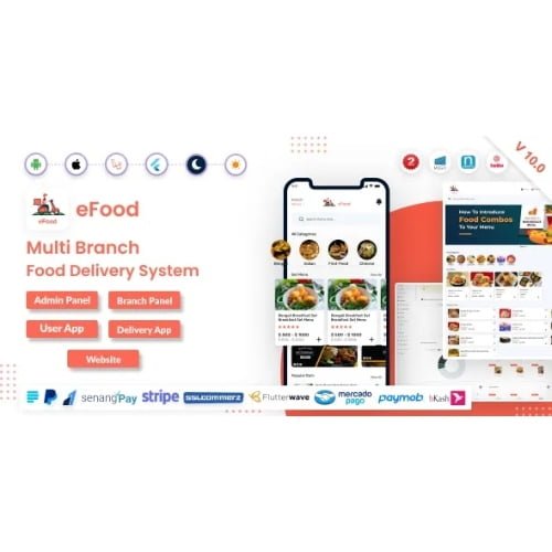 eFood Food Delivery App