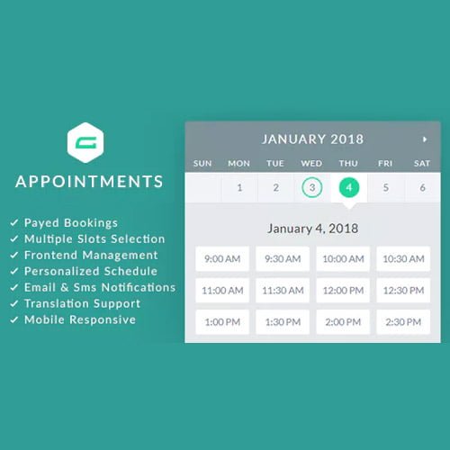 gAppointments Appointment booking addon for Gravity Forms