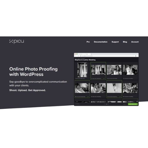 picu Pro Online Photo Proofing with WordPress