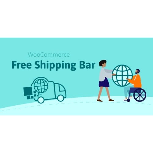 woocommerce free shipping bar