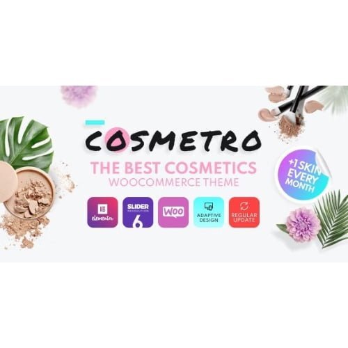 Cosmetro Cosmetics Store Elementor WooCommerce Theme
