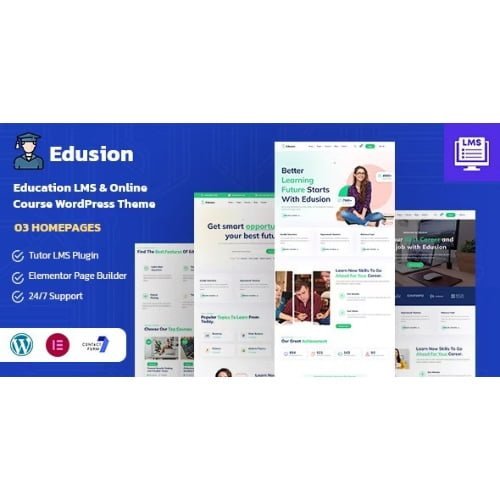 Edusion Education LMS WordPress Theme
