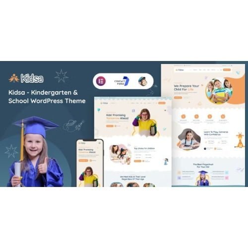 Kidsa Kindergarten School WordPress Theme