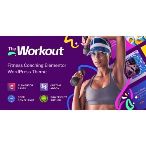 The Workout Trainer Fitness WordPress Theme 1